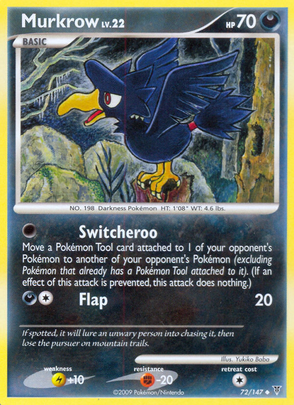 Murkrow 72/147 Uncommon | Supreme Victors | Pokemon Card