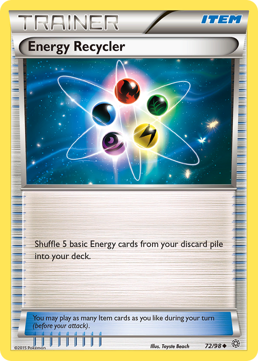 Energy Recycler 72/98 Uncommon | Ancient Origins | Pokemon Card