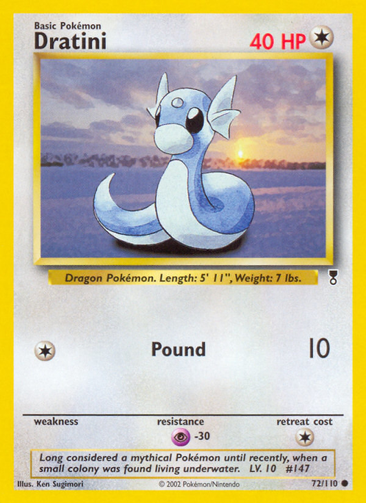Dratini 72/110 Common | Legendary Collection | Pokemon Card