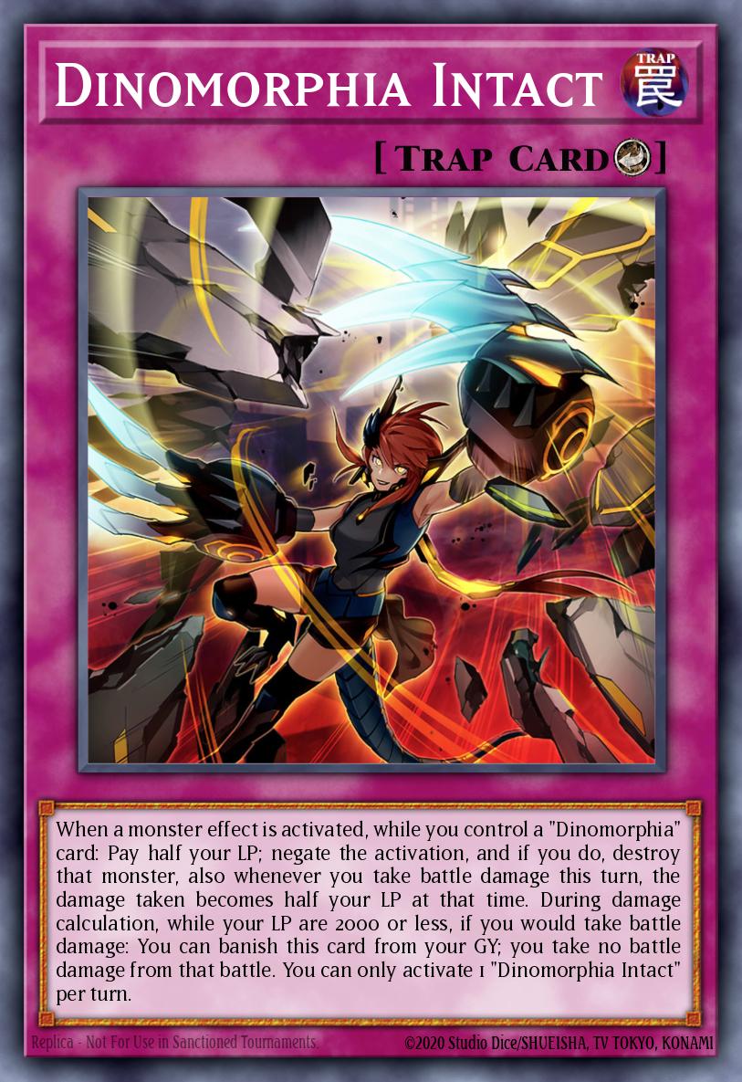 Dinomorphia Intact - OP23-EN013 Super Rare