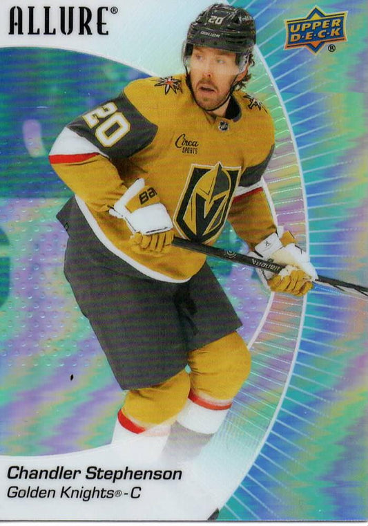 Chandler Stephenson #73 Vegas Golden Knights | 2023-24 Upper Deck Allure | NHL Trading Card
