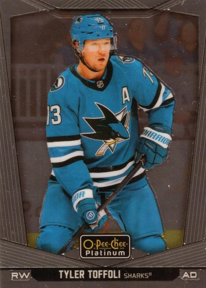 Tyler Toffoli #73 San Jose Sharks | 2024-25 O-Pee-Chee Platinum | NHL Trading Card