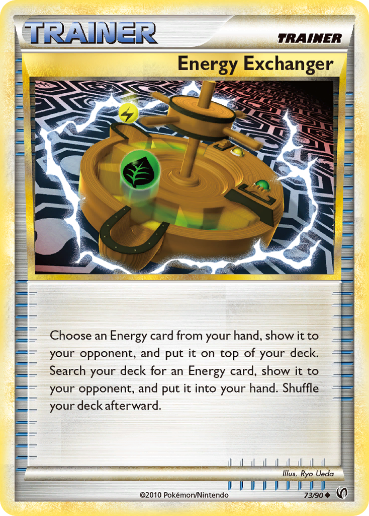 Energy Exchanger 73/90 Uncommon | HS—Undaunted | Pokemon Card