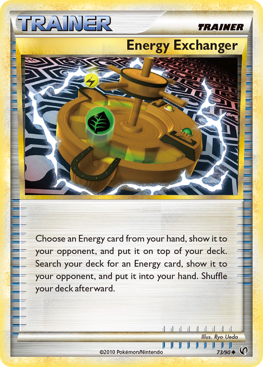 Energy Exchanger 73/90 Uncommon | HS—Undaunted | Pokemon Card