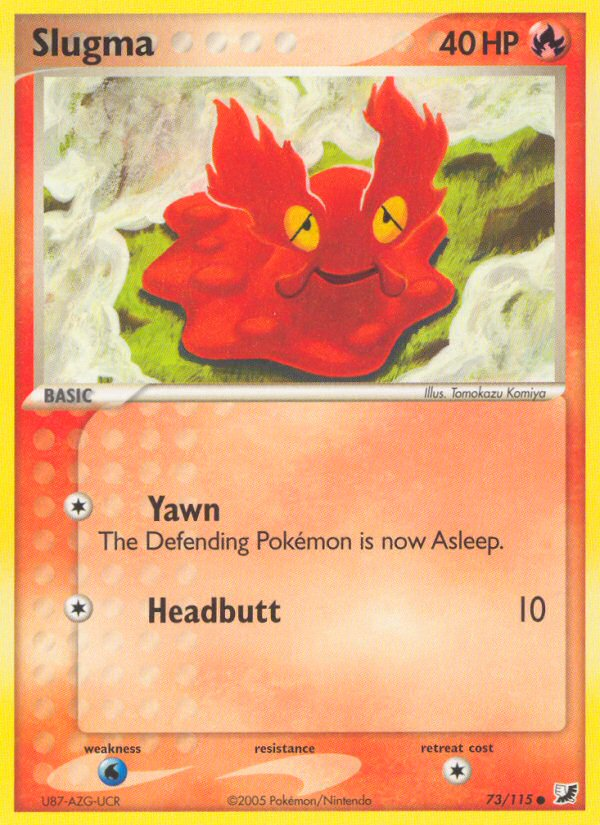 Slugma 73/115 Common | Unseen Forces | Pokemon Card
