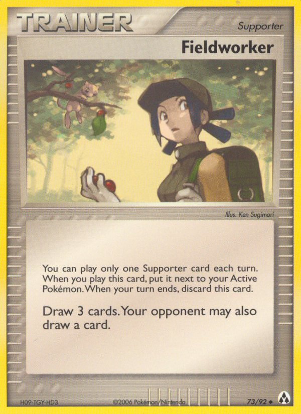 Fieldworker 73/92 Uncommon | Legend Maker | Pokemon Card