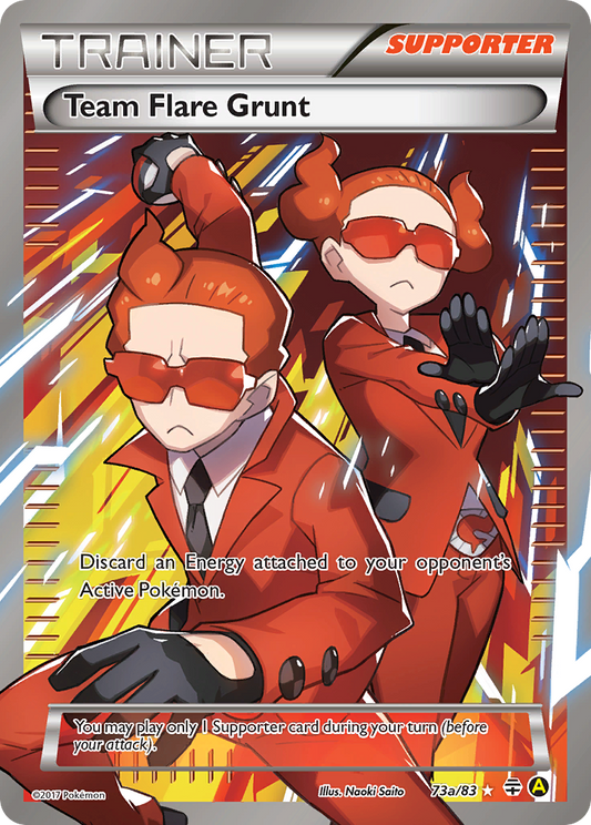 Team Flare Grunt 73a/83 Rare Ultra | Generations | Pokemon Card