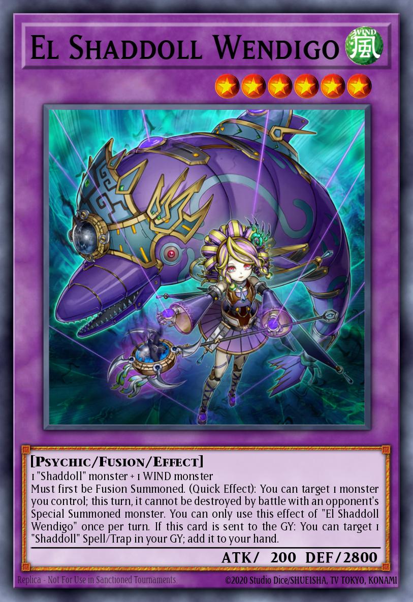 El Shaddoll Wendigo - SECE-EN047 Super Rare