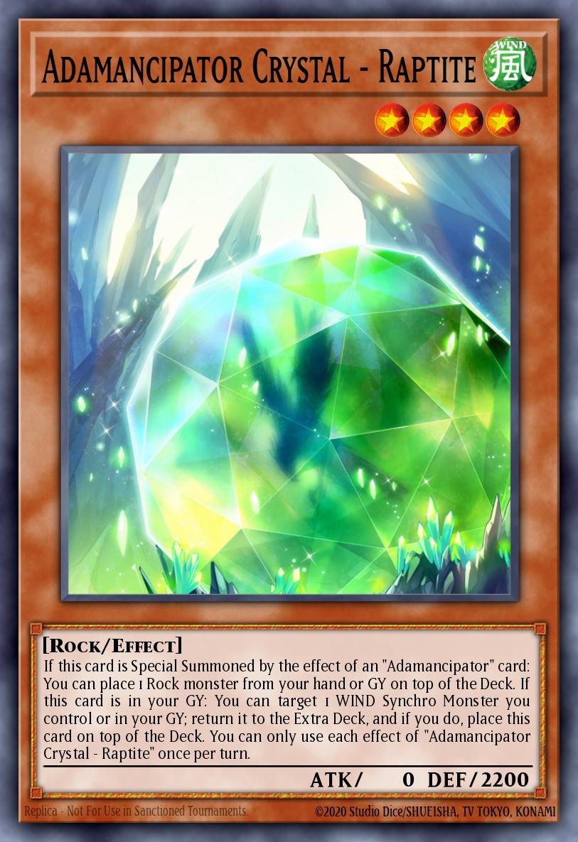 Adamancipator Crystal Raptite - SESL-EN005 Super Rare | Yu-Gi-Oh! Card Brickheads Collectables Adamancipator Crystal Raptite - SESL-EN005 Super Rare | Yu-Gi-Oh! Card Brickheads Collectables