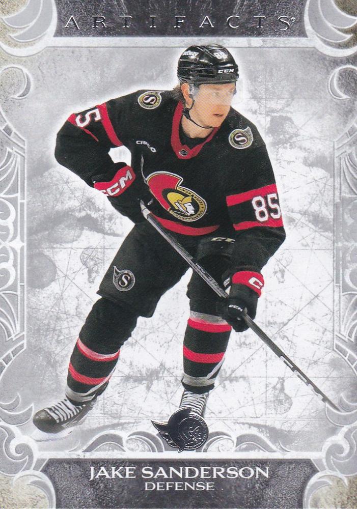Jake Sanderson #74 Ottawa Senators | 2024-25 Upper Deck Artifacts | NHL Trading Card
