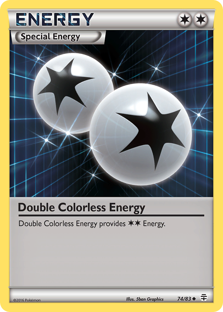Double Colorless Energy 74/83 Uncommon | Generations | Pokemon Card