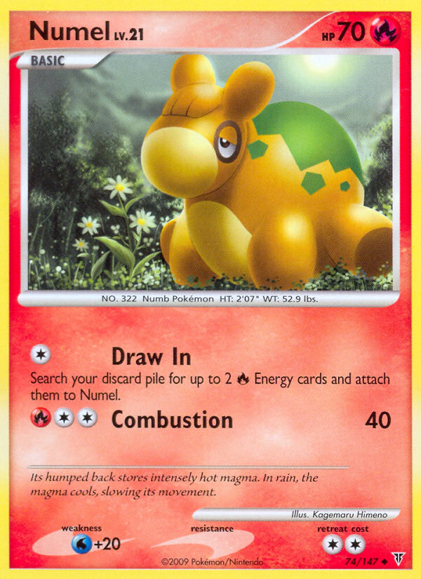Numel 74/147 Uncommon | Supreme Victors | Pokemon Card