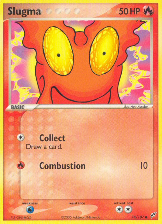 Slugma 74/107 Common | Deoxys | Pokemon Card
