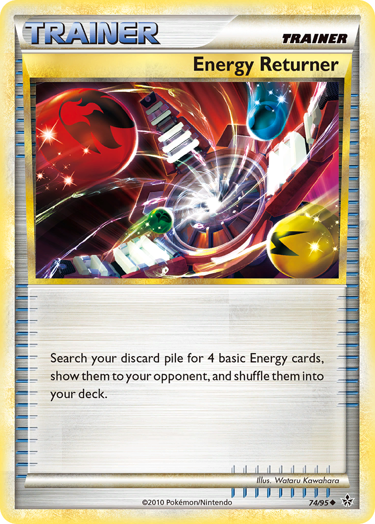 Energy Returner 74/95 Uncommon | HS—Unleashed | Pokemon Card