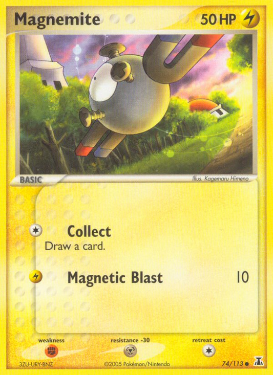 Magnemite 74/113 Common | Delta Species | Pokemon Card