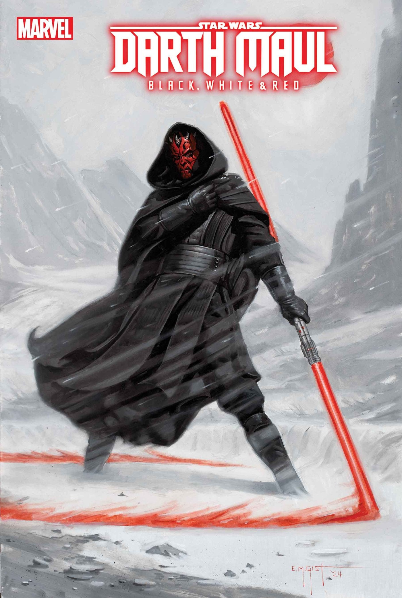 Star Wars: Darth Maul - Black, White & Red #4 | Standard | Marvel Comics | NEW Comic Book