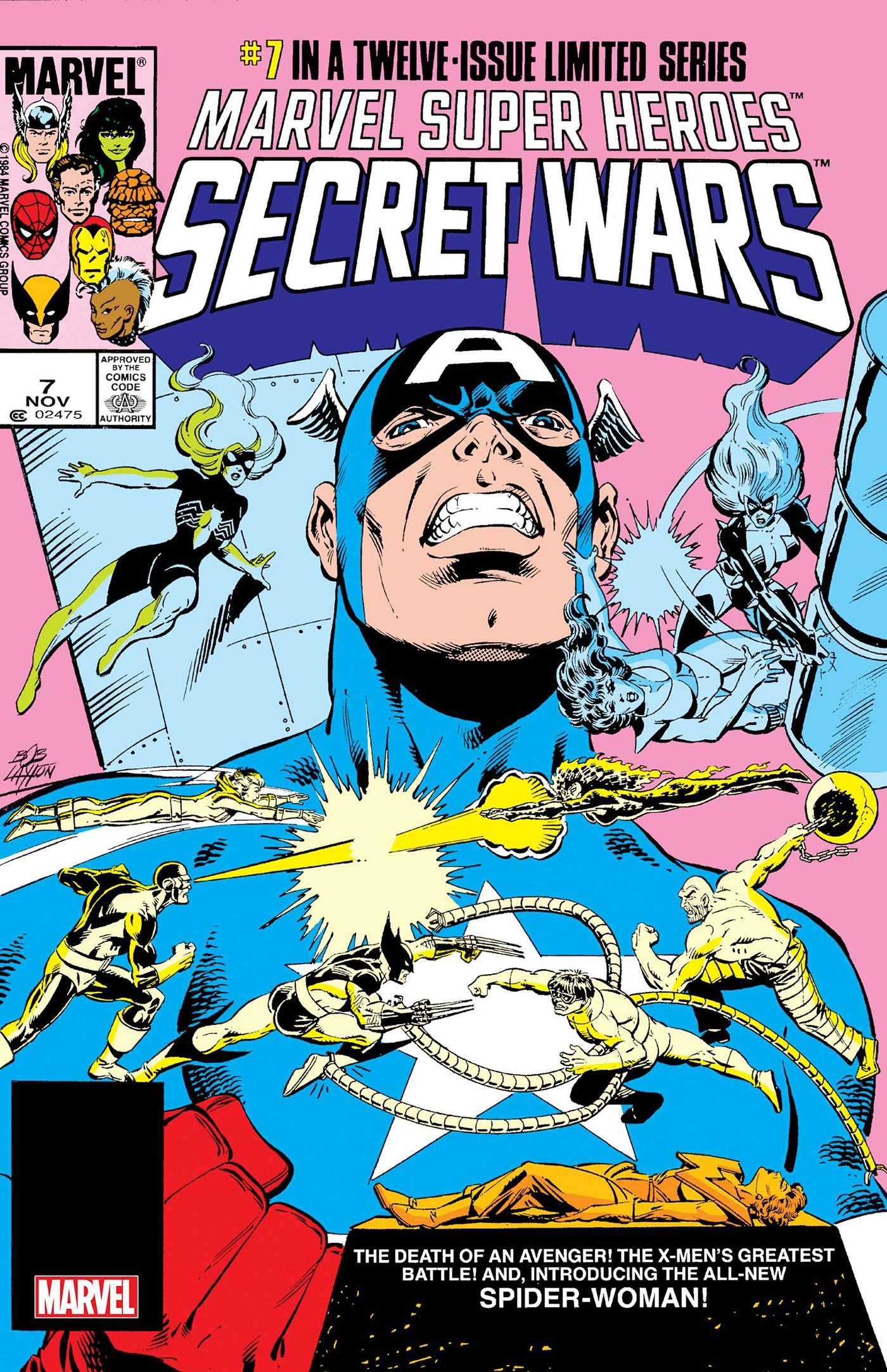 Marvel Super Heroes Secret Wars #7 Facsimile Edition | Standard | Marvel Comics | NEW Comic Book