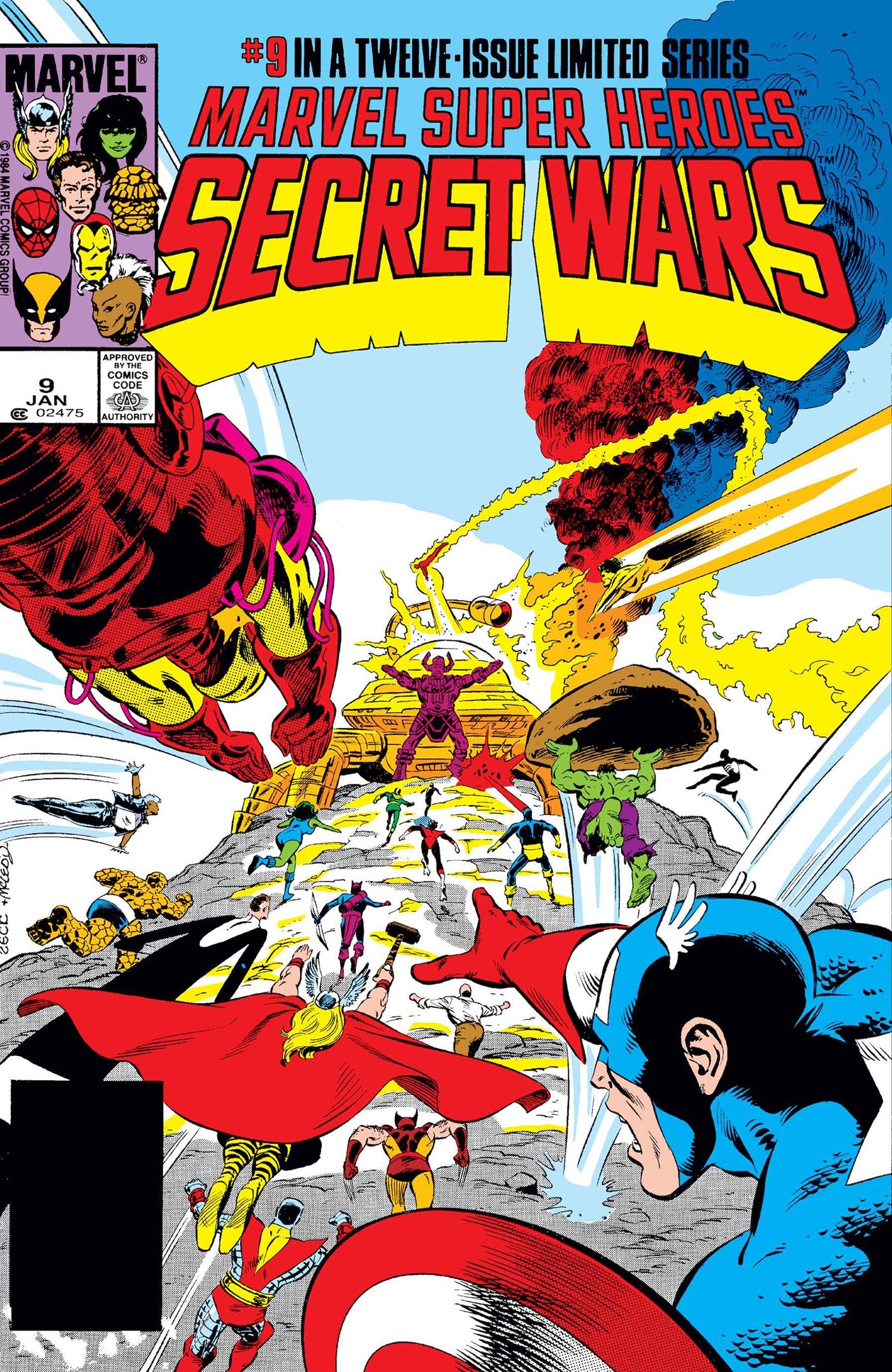 Marvel Super Heroes Secret Wars #9 Facsimile Edition | Standard | Marvel Comics | NEW Comic Book