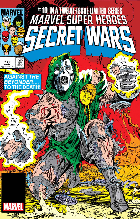 Marvel Super Heroes Secret Wars #10 Facsimile Edition | Standard | Marvel Comics | NEW Comic Book