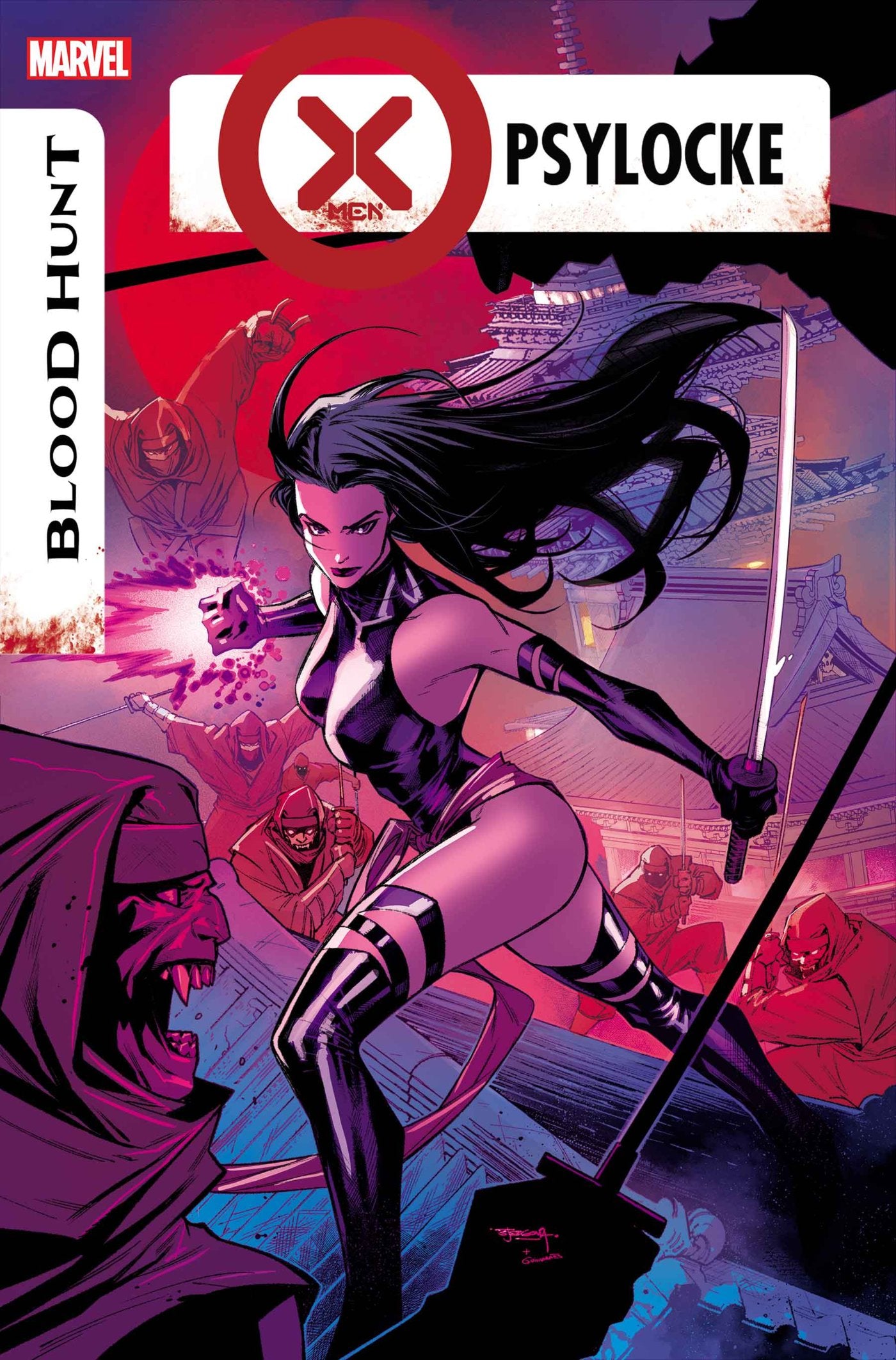 X-Men: Blood Hunt - Psylocke #1 | Standard | Marvel Comics | NEW Comic Book