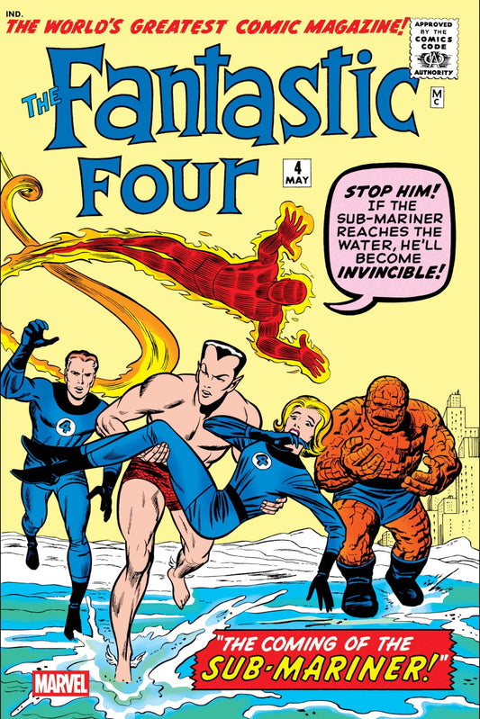 Fantastic Four #4 Facsimile Edition | Standard | Marvel Comics | NEW Comic Book