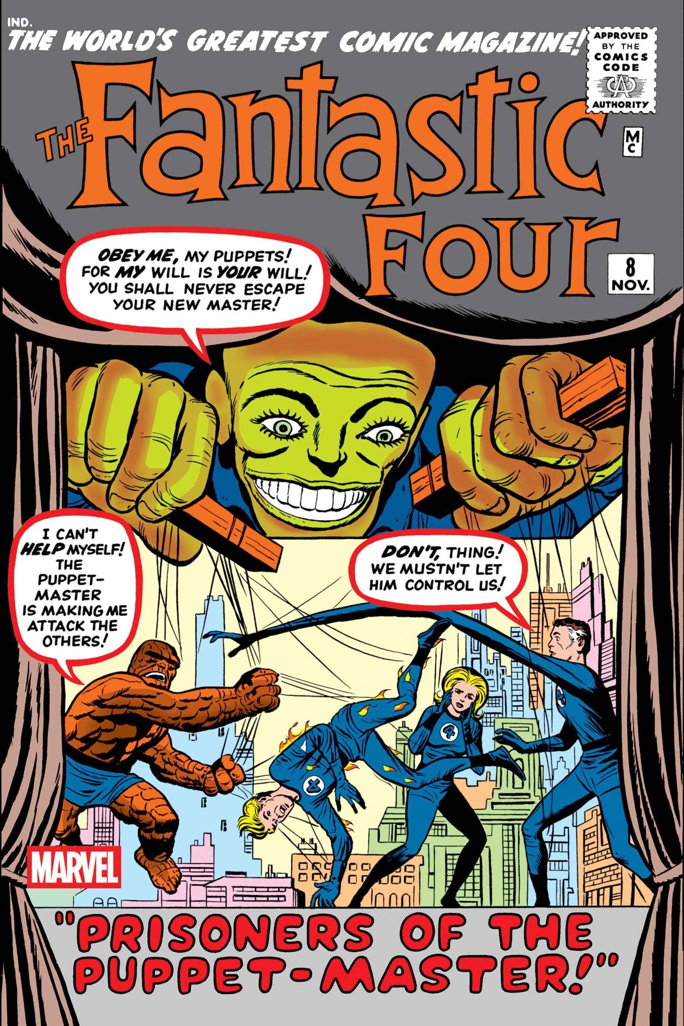 Fantastic Four #8 Facsimile Edition | Standard | Marvel Comics | NEW Comic Book