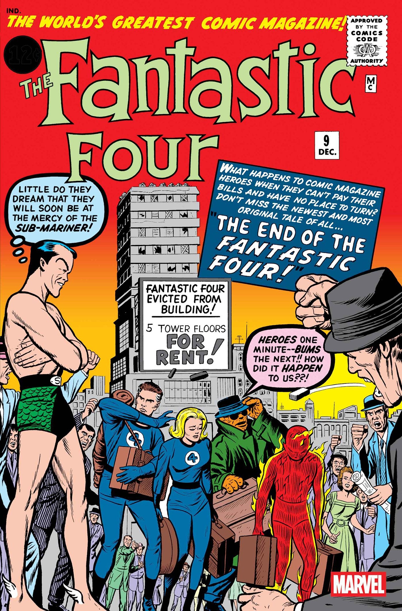 Fantastic Four #9 Facsimile Edition | Standard | Marvel Comics