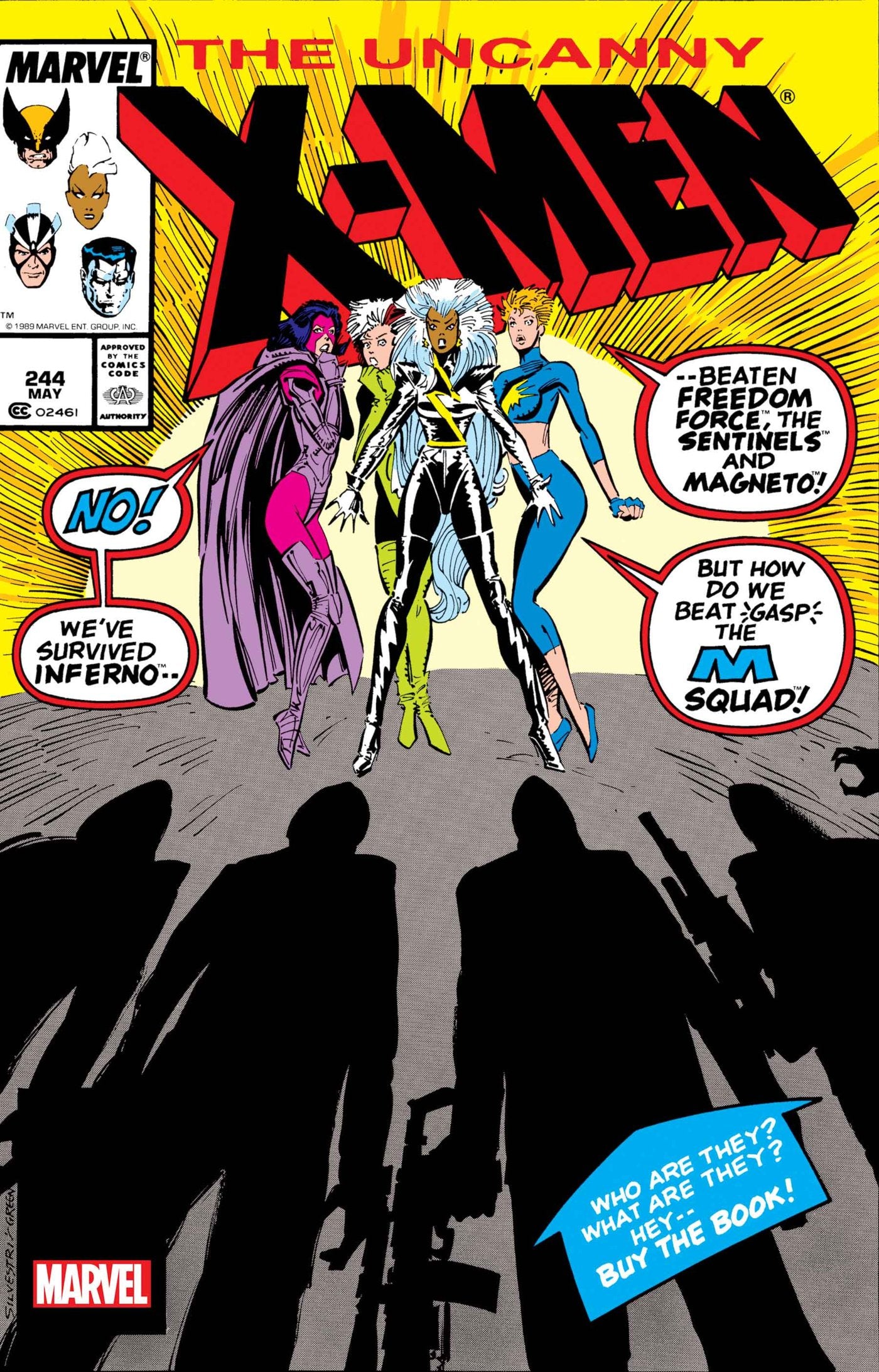Uncanny X-Men #244 Facsimile Edition | Standard | Marvel Comics | NEW Comic Book
