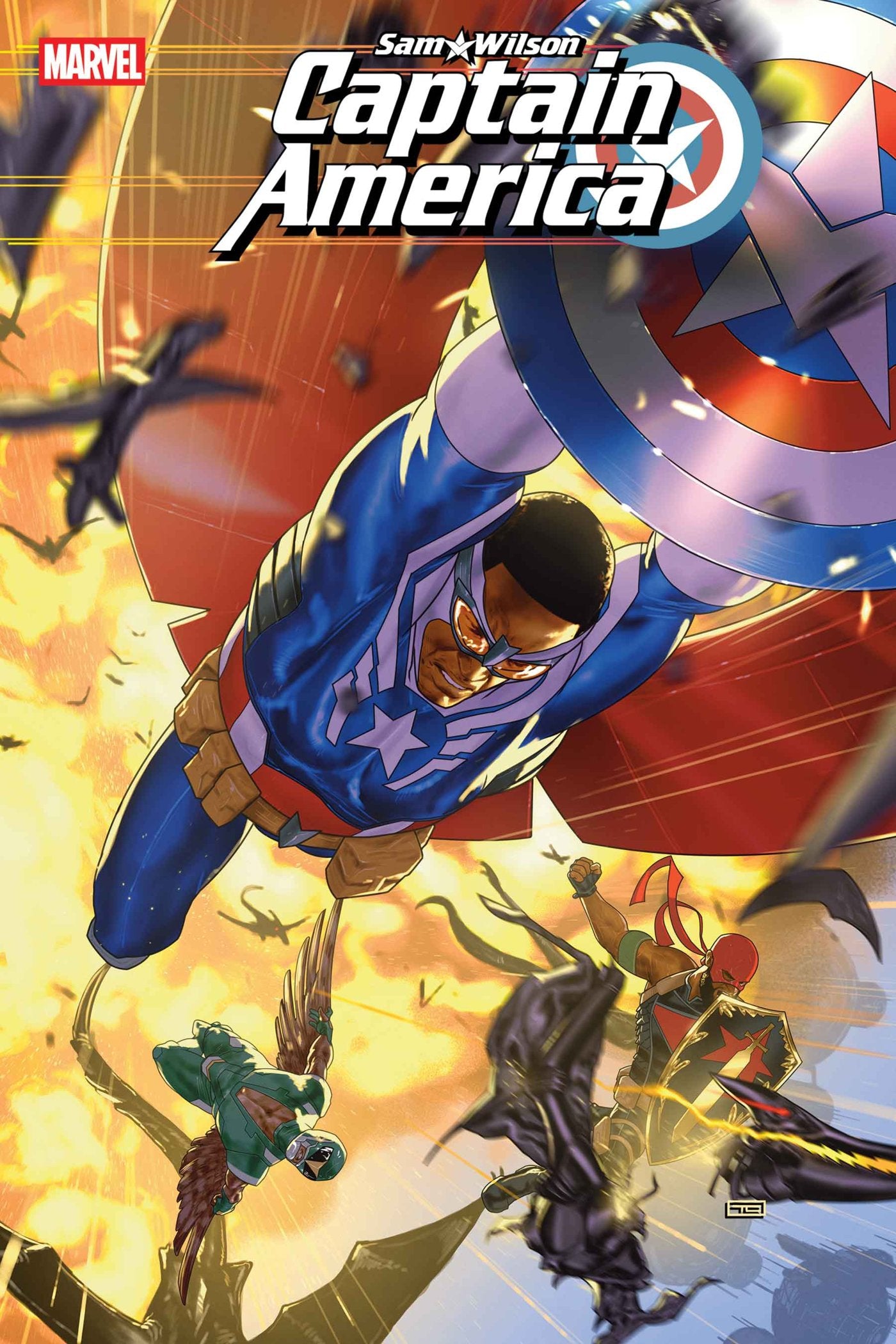 Sam Wilson, Captain America #4 | Standard | Marvel Comics | NEW Comic Book