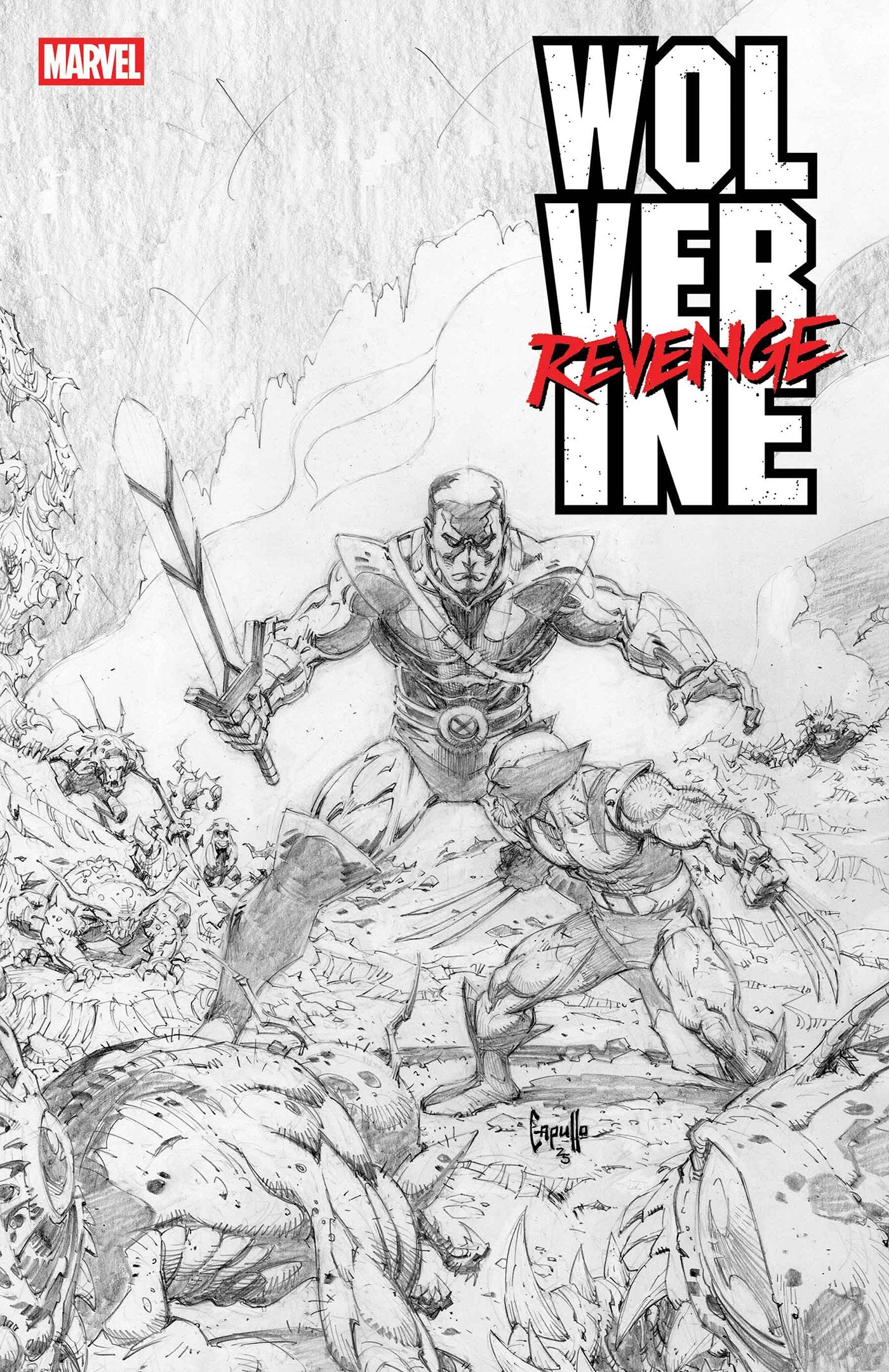 Wolverine: Revenge - Red Band: Raw - Black & White Edition #5 | Standard | Marvel Comics | NEW Comic Book