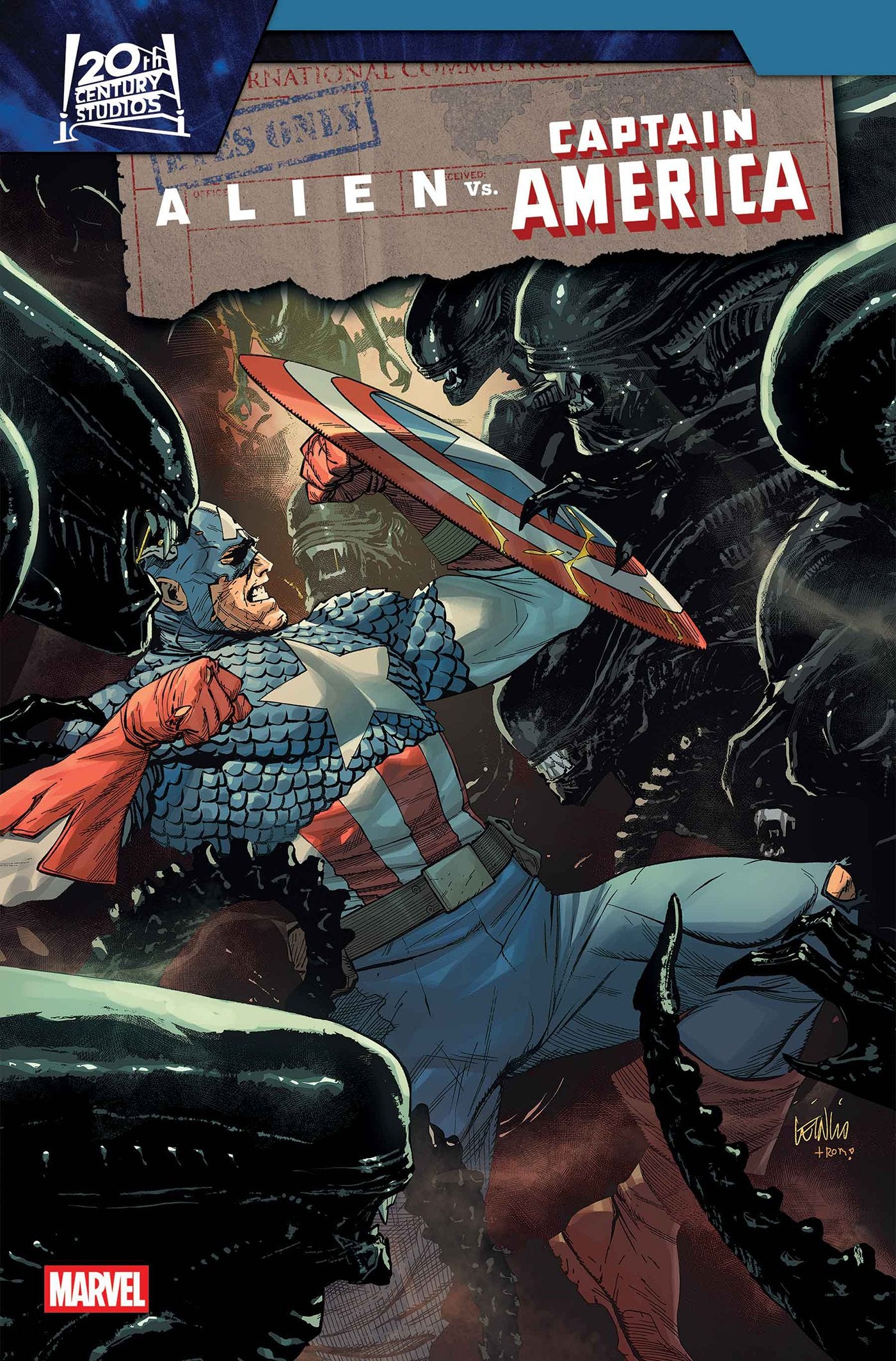 Alien Vs. Captain America #1 | Standard | Marvel Comics | NEW Comic Book