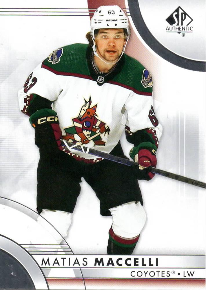 Matias Maccelli #75 Arizona Coyotes | 2023-24 SP Authentic | NHL Trading Card