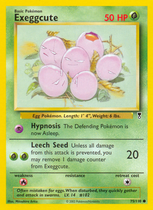Exeggcute 75/110 Common | Legendary Collection | Pokemon Card