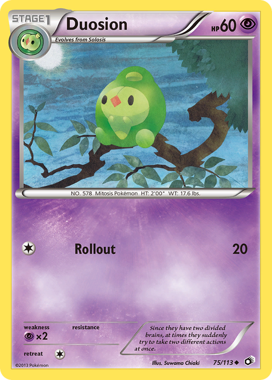 Duosion 75/113 Uncommon | Legendary Treasures | Pokemon Card