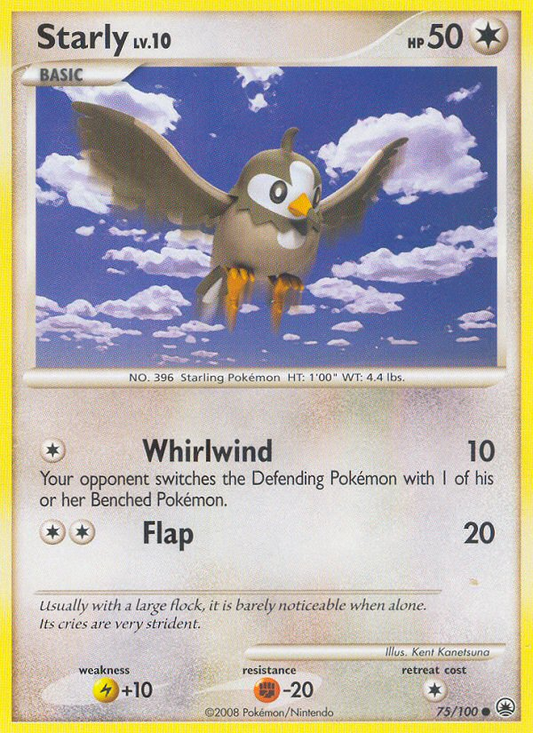 Starly 75/100 Common | Majestic Dawn | Pokemon Card