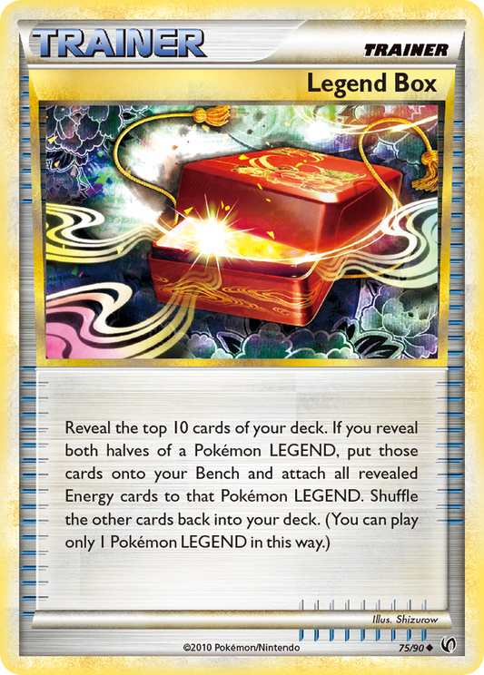 Legend Box 75/90 Uncommon | HS—Undaunted | Pokemon Card