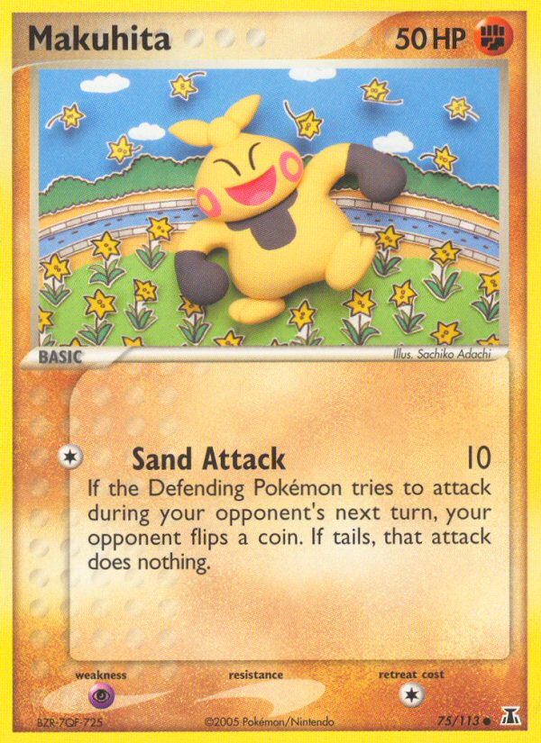 Makuhita 75/113 Common | Delta Species | Pokemon Card