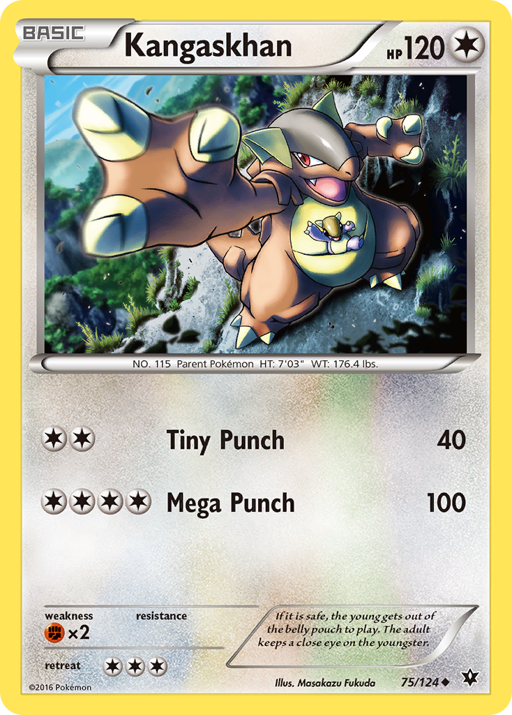 Kangaskhan 75/124 Uncommon | Fates Collide