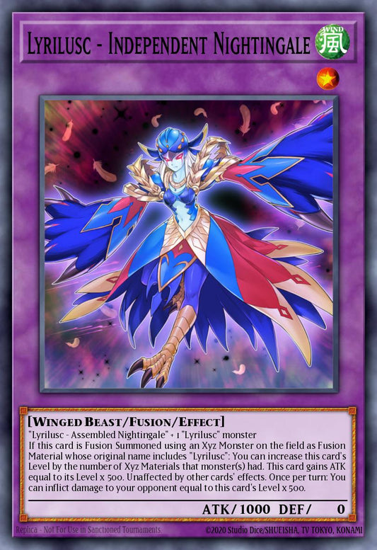 Lyrilusc Independent Nightingale - MACR-EN041 Super Rare | Yu-Gi-Oh! Card