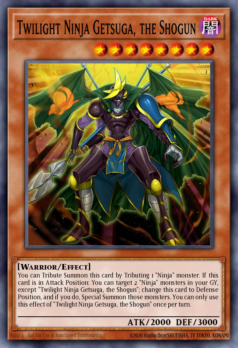 Twilight Ninja Getsuga, the Shogun - BOSH-EN017 Rare | Yu-Gi-Oh! Card Brickheads Collectables Twilight Ninja Getsuga, the Shogun - BOSH-EN017 Rare | Yu-Gi-Oh! Card Brickheads Collectables