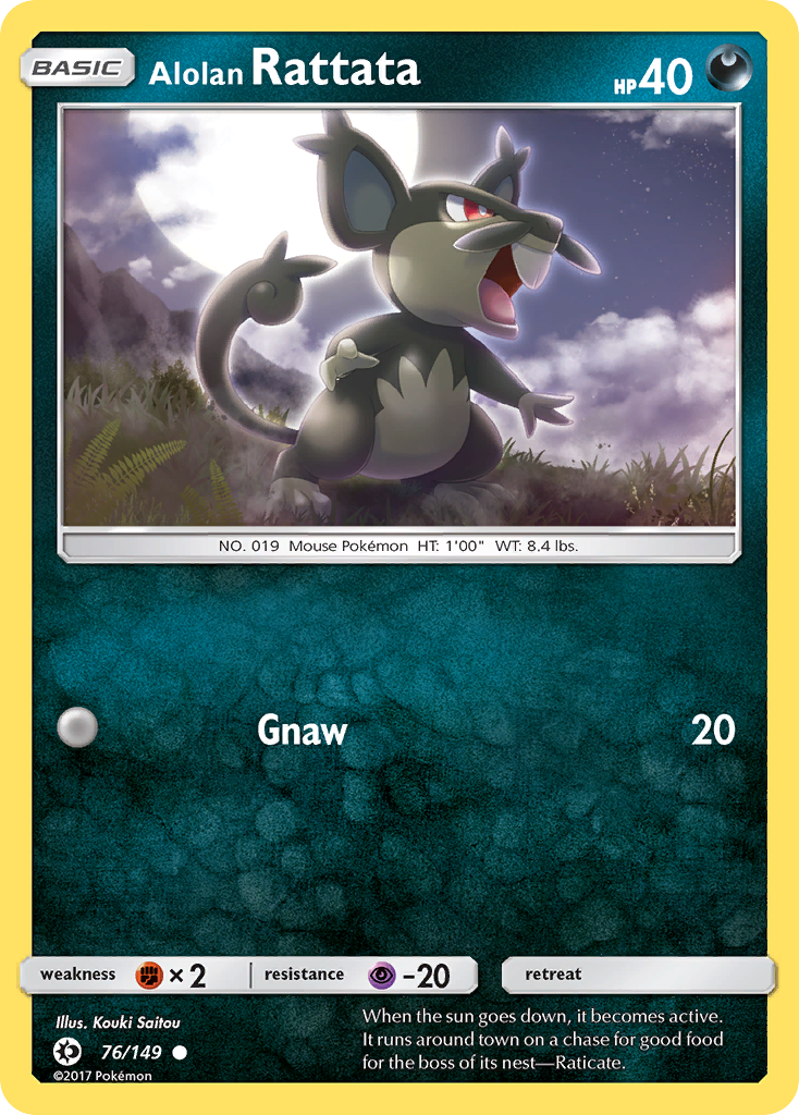 Buy Alolan Rattata Common | Sun & Moon | Pokemon Card NZ  Brickheads  Collectables