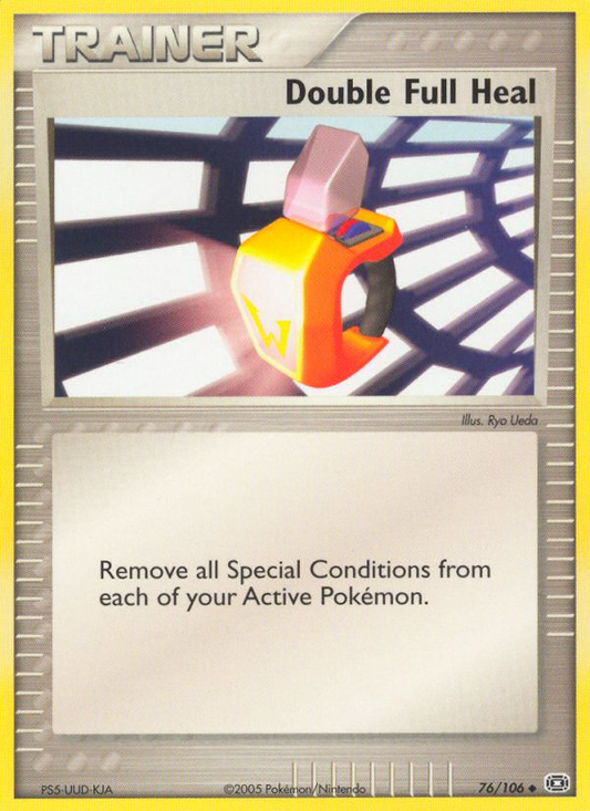 Double Full Heal 76/106 Uncommon | Emerald | Pokemon Card