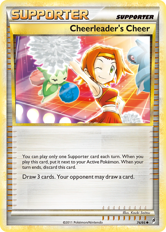 Cheerleader's Cheer 76/95 Uncommon | Call of Legends | Pokemon Card