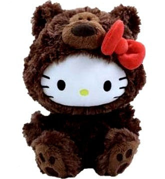 Hello Kitty In Bear Costume 10" Plush | Hello Kitty & Friends | Gund Plush Toy