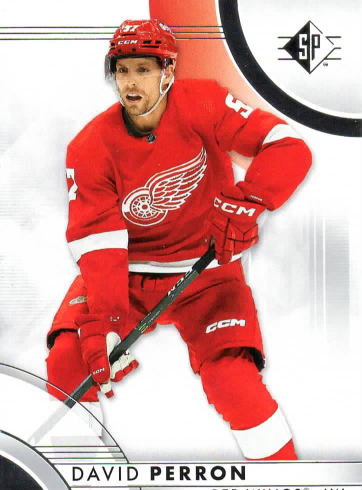 David Perron #77 Detroit Red Wings | 2023-24 SP Authentic | NHL Trading Card
