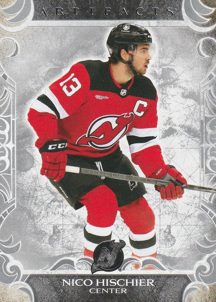 Nico Hischier #77 New Jersey Devils | 2024-25 Upper Deck Artifacts | NHL Trading Card
