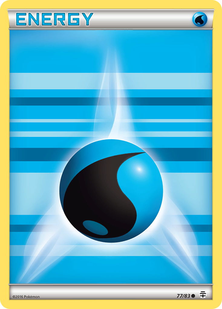 Water Energy 77/83 Common | Generations | Pokemon Card