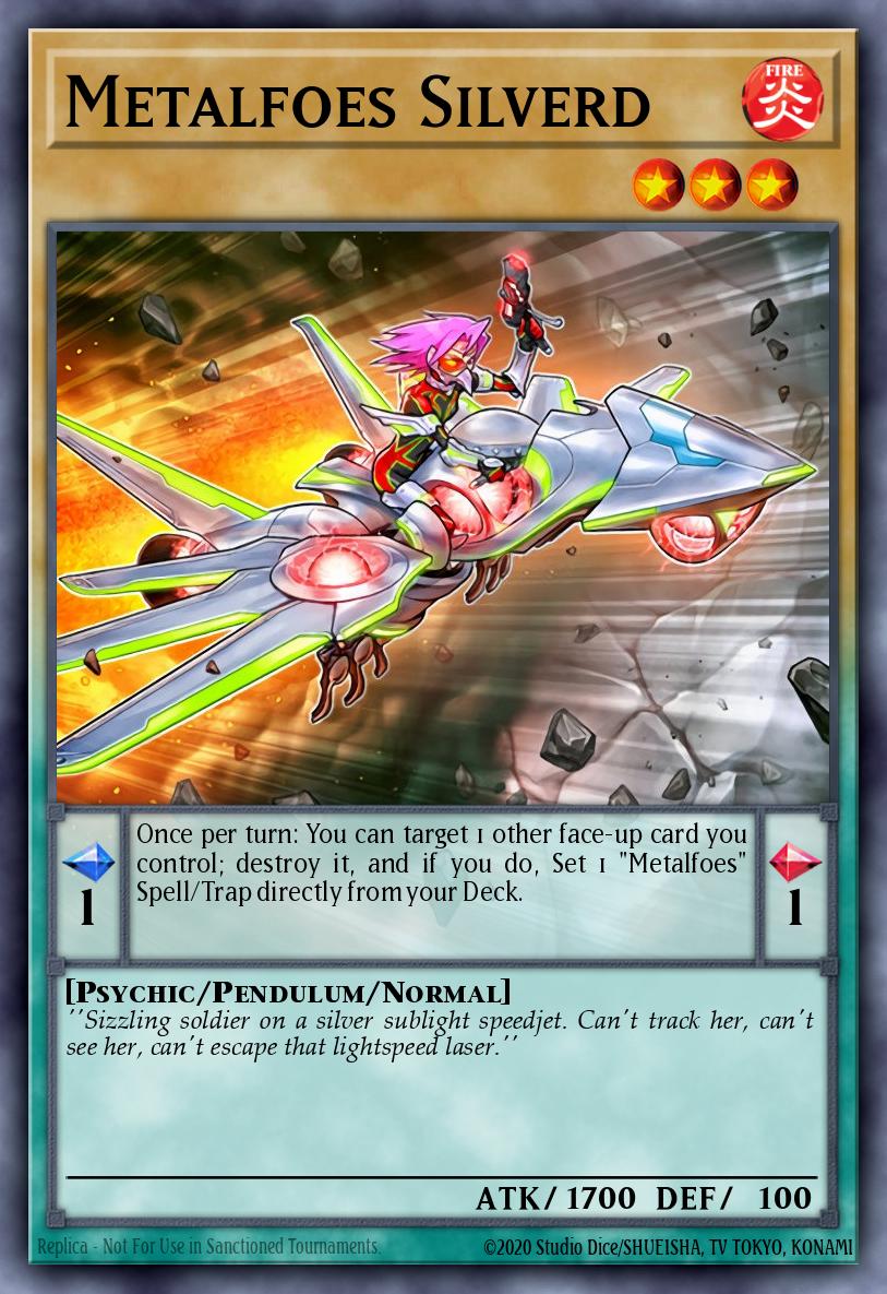 Metalfoes Silverd - GFTP-EN101 Ultra Rare