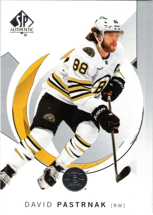 David Pastrnak #78 Boston Bruins | 2024-25 SP Authentic | NHL Trading Card