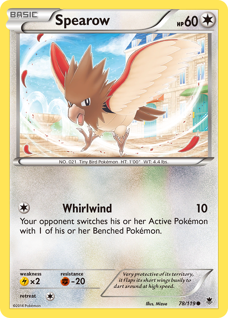 Spearow 78/124 Common | Phantom Forces